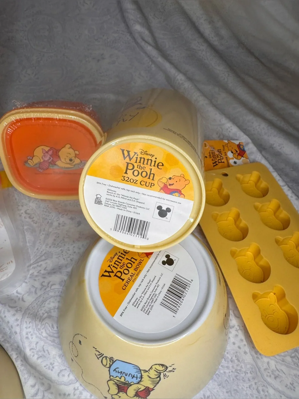 Disney Winnie the Pooh Snack & Drink Set